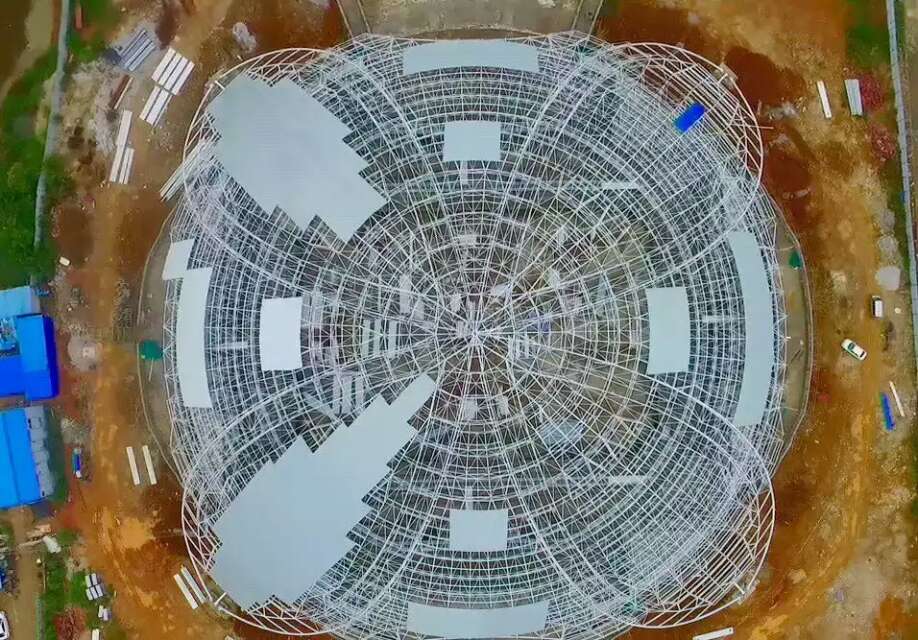 东方体育馆网架